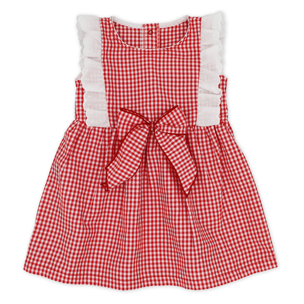 Pre-Order Rapife 4915 Red Gingham Dress